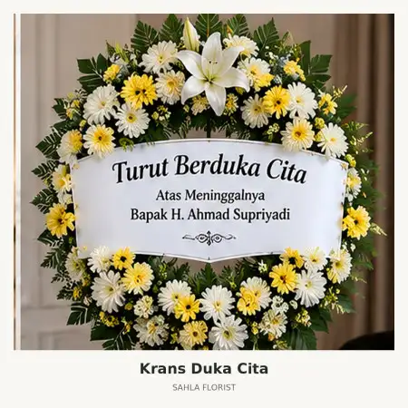 Krans Bunga Duka Cilacap Kota